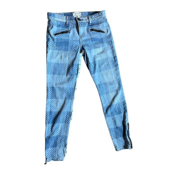 Current Elliott "The Soho Zip Stilleto" Jeans 25 -0 - Picture 12 of 15